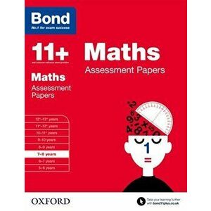 Bond 11+: Maths: Assessment Papers. 7-8 years, Paperback - *** imagine