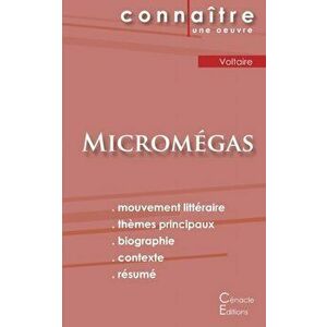 Fiche de lecture Micromgas (Analyse littraire de rfrence et rsum complet), Paperback - Voltaire imagine