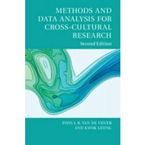 Methods and Data Analysis for Cross-Cultural Research, Paperback - Fons J. R. Van de Vijver imagine