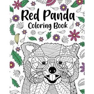 Red Panda Coloring Book, Paperback - *** imagine
