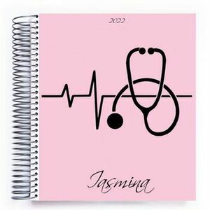 Agenda personalizata medic, datata, agenda anuala, saptamanala, Iasmina imagine