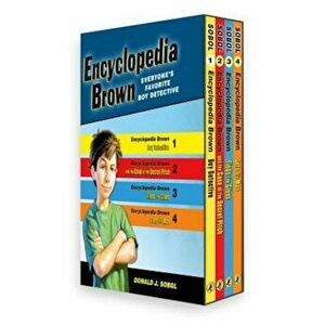 Encyclopedia Brown 4 Volume Boxed Set, Paperback - Donald J. Sobol imagine