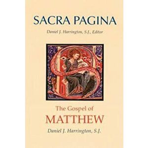 The Gospel of Matthew, Paperback - Daniel J. Harrington imagine