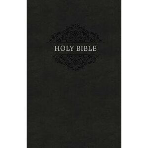 KJV, Holy Bible, Soft Touch Edition, Imitation Leather, Black, Comfort Print, Paperback - Thomas Nelson imagine