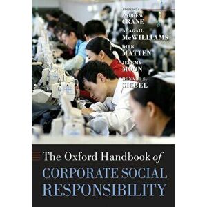 Oxford Handbook of Corporate Social Responsibility, Paperback - *** imagine