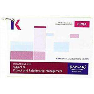 E2 PROJECT AND RELATIONSHIP MANAGEMENT - REVISION CARDS, Paperback - *** imagine