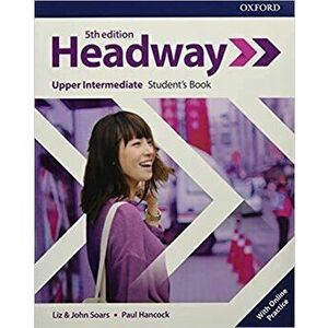 Headway 5E Upper-Intermediate Students Book & Online Practice Pack - Liz Soars, John Soars imagine