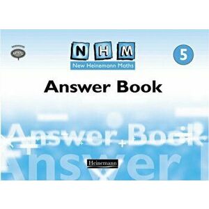 New Heinemann Maths Yr5, Answer Book, Paperback - *** imagine