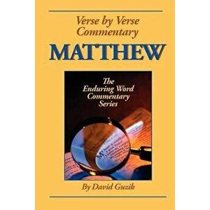 Matthew, Paperback - David Guzik imagine