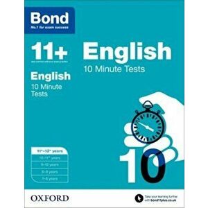 Bond 11+: English: 10 Minute Tests. 11+-12+ years, Paperback - Bond 11+ imagine