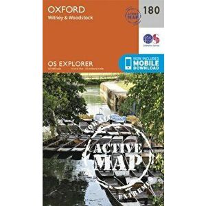 Oxford, Witney and Woodstock. September 2015 ed, Sheet Map - Ordnance Survey imagine