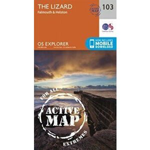 Lizard, Falmouth and Helston. September 2015 ed, Sheet Map - Ordnance Survey imagine