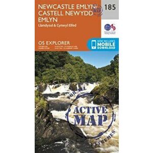 Newcastle Emlyn, Llandysul and Cynwyl Elfed. September 2015 ed, Sheet Map - Ordnance Survey imagine