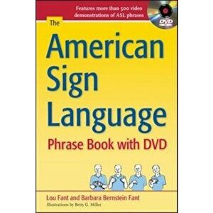 The American Sign Language Phrase Book 'With DVD', Paperback - Barbara Bernstein Fant imagine