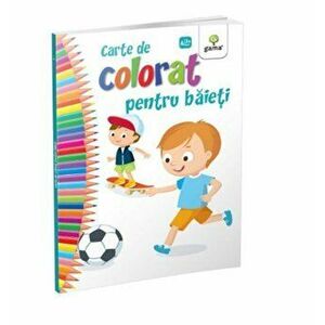 Carte de colorat pentru baieti - *** imagine