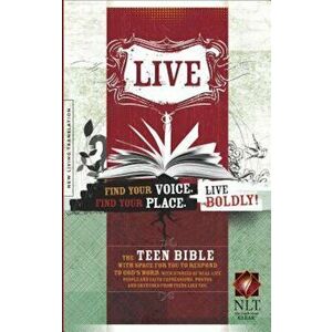 Live Bible-NLT 'With Stickers and Poster', Paperback - Tyndale imagine