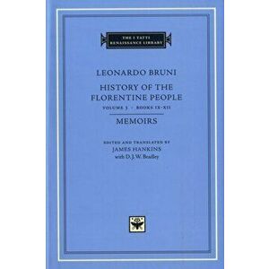 Leonardo Bruni. History of the Florentine People, Hardback - *** imagine