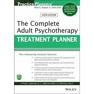The Complete Adult Psychotherapy Treatment Planner. 6th Edition, Paperback - Timothy J. Bruce imagine