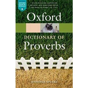 Oxford Dictionary of Proverbs, Paperback - *** imagine