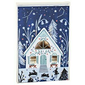 Cozy Winter Cabin Big Notecards, Paperback - *** imagine