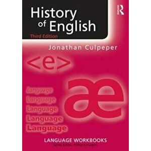 History of English, Paperback - Jonathan Culpeper imagine