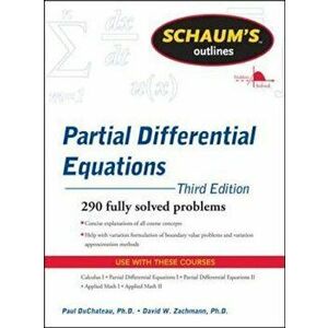 Schaum's Outline of Partial Differential Equations, Paperback - Paul DuChateau imagine