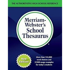 Merriam-Webster's School Thesaurus, Hardcover - Merriam-Webster imagine