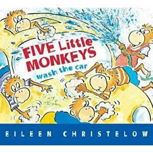 Five Little Monkeys Wash the Car, Hardcover - Eileen Christelow imagine