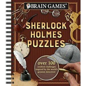 Brain Games Sherlock Holmes Puzzles, Paperback - Publications International imagine