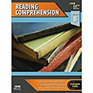 Reading Comprehension: Workbook Grade 8, Paperback - Steck-Vaughn Company imagine