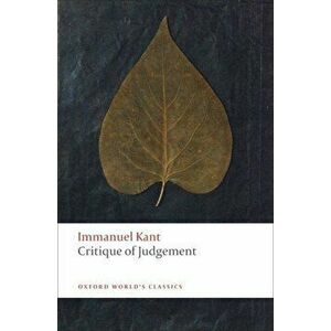 Critique of Judgement, Paperback - Immanuel Kant imagine