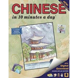 Chinese in 10 Minutes a Daya: Language Course for Beginning and Advanced Study. Includes Workbook, Flash Cards, Sticky Labels, Menu Guide, Software, P imagine