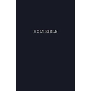 KJV, Gift and Award Bible, Imitation Leather, Blue, Red Letter Edition, Paperback - Thomas Nelson imagine