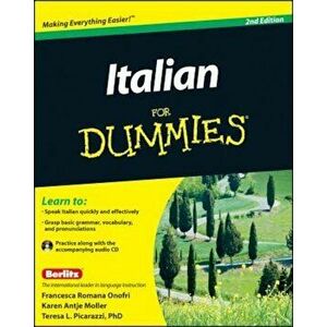 Italian for Dummies, Paperback imagine