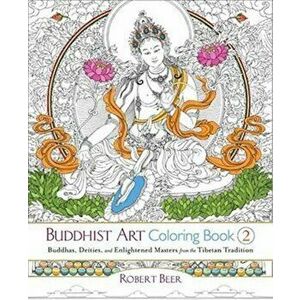Buddhist Art Coloring Book 2 - Robert Beer imagine
