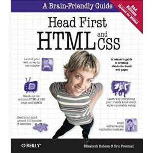 Head First: HTML and CSS, Paperback - Elisabeth Robson imagine
