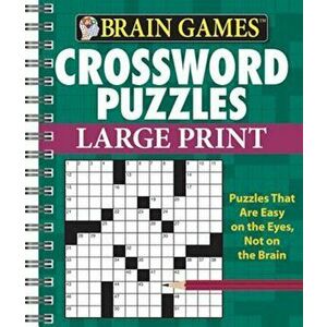 Brain Games Crossword Puzzles, Paperback imagine