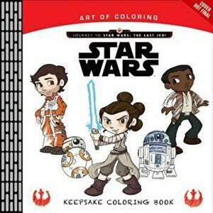 Art of Coloring Journey to Star Wars: The Last Jedi: Keepsake Coloring Book, Paperback - Katie Cook imagine