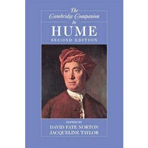 Cambridge Companion to Hume, Paperback - David Fate Norton imagine