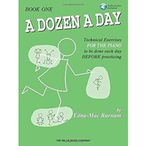 A Dozen a Day Book 1 - Book/Audio, Hardcover - Edna Mae Burnam imagine