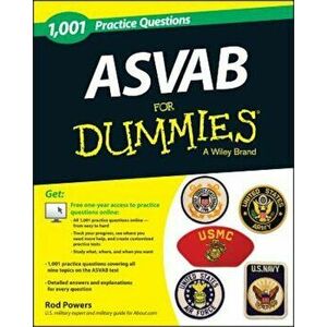 1, 001 ASVAB Practice Questions for Dummies (+ Free Online Practice), Paperback - Rod Powers imagine
