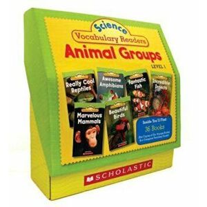 Science Vocabulary Readers Set: Animal Groups: Exciting Nonfiction Books That Build Kids' Vocabularies Includes 36 Books (Six Copies of Six 16-Page Ti imagine