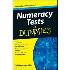 Numeracy Tests For Dummies, Paperback - Colin Beveridge imagine