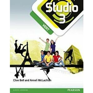 Studio 3 vert Pupil Book (11-14 French), Paperback - Clive Bell imagine