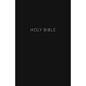 NKJV, Pew Bible, Large Print, Hardcover, Black, Red Letter Edition, Hardcover - Thomas Nelson imagine