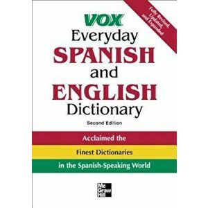 Vox Everyday Spanish and English Dictionary: English-Spanish/Spanish-English, Paperback - Vox imagine