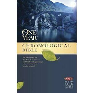 One Year Chronological Bible-NKJV, Paperback - Tyndale imagine