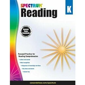 Spectrum Reading Workbook, Grade K, Paperback - Spectrum imagine