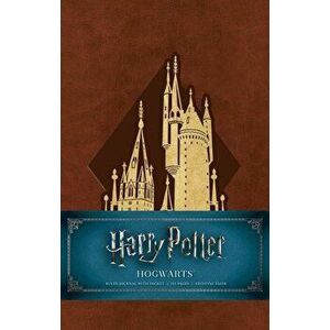 Harry Potter Hogwarts Hardcover Ruled Journal imagine