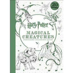 Harry Potter Magical Creatures Postcard Coloring Book, Paperback - Scholastic imagine